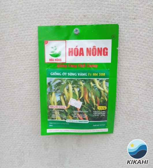 GIỐNG ỚT SỪNG VÀNG F1 HN-308