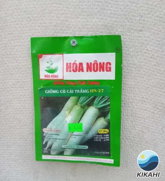 CỦ CẢI TRẮNG HN-27